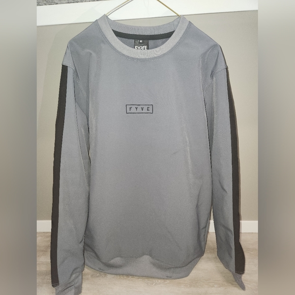Fyve Grey Waterproof Crewneck - Picture 2 of 4